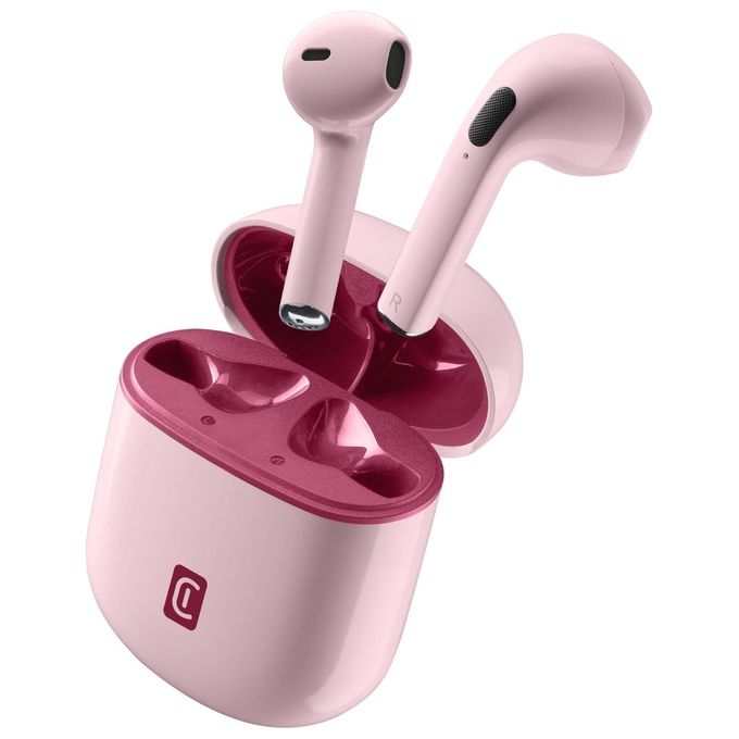 Cellular Line Auricolari TWS Bluetooth Style Color Rosa