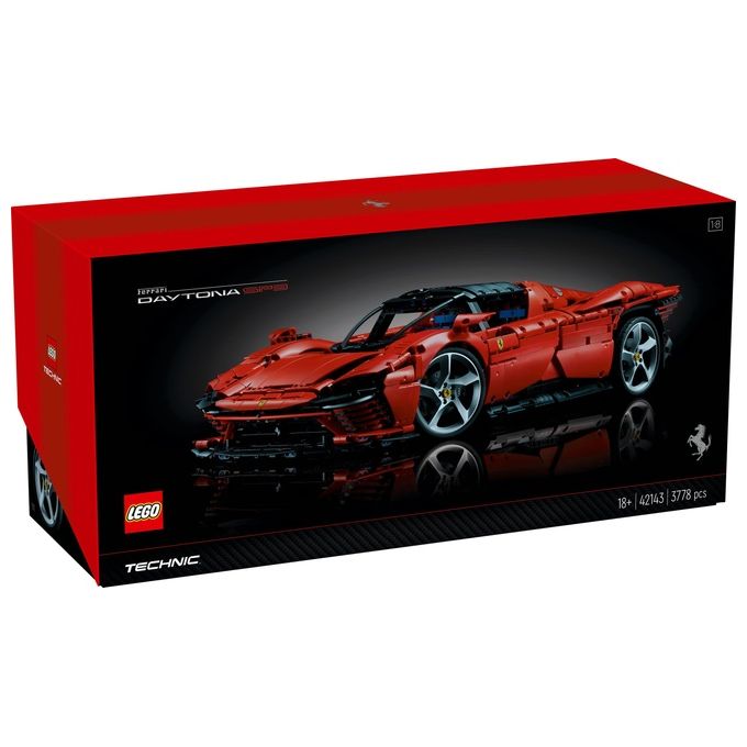 LEGO, Ferrari Daytona SP3 Technic, Set di Costruzione, 3778 Pezzi
