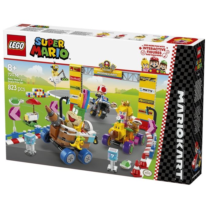 LEGO Super Mario Mario Kart: Pack Baby Peach e Gran Premio 72036