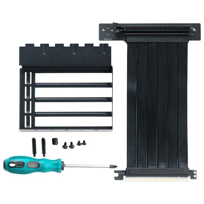 ITek ITAGCVPBEC  Bracket PCI Verticale con Estensione Cavo per Posizionamento VGA Verticale su Case VERTIBRA e MAJES