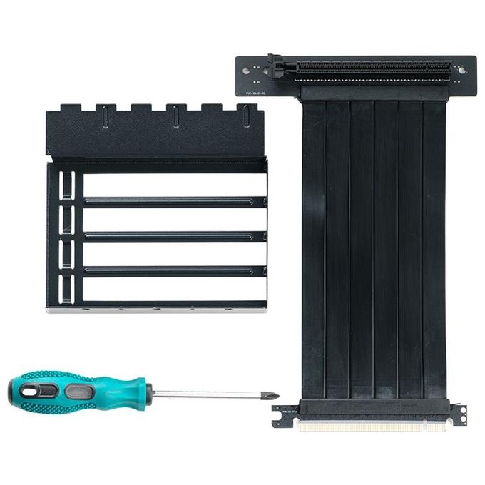ITek ITAGCVPBEC  Bracket PCI Verticale con Estensione Cavo per Posizionamento VGA Verticale su Case VERTIBRA e MAJES