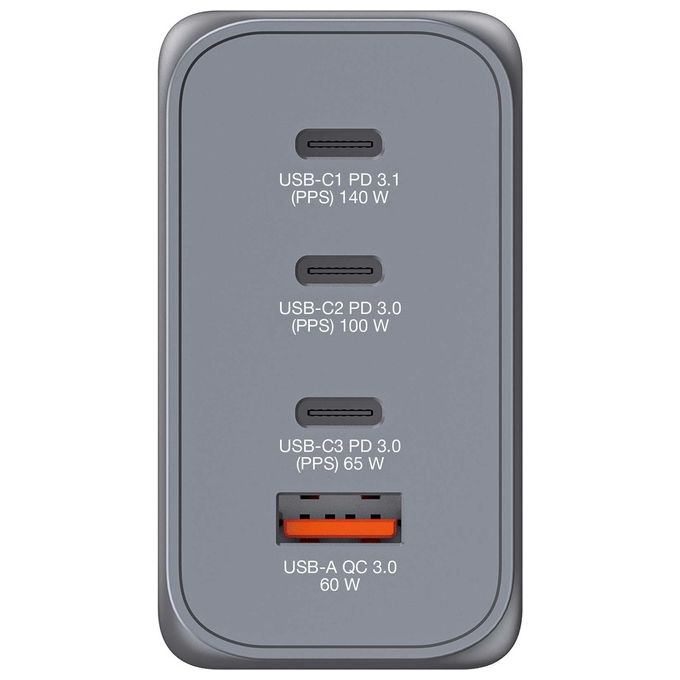 Verbatim Gan Charger 4 Porte 240W