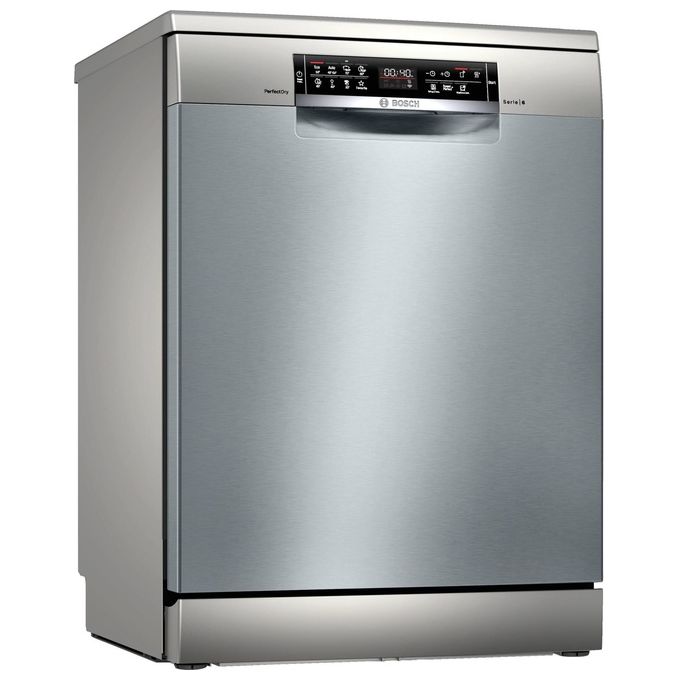 Bosch Serie 6 SMS6ZCI42E Lavastoviglie a libera installazione 14 Coperti Classe C 8 Programmi Extra Clean Zone 60 cm Acciaio Inox