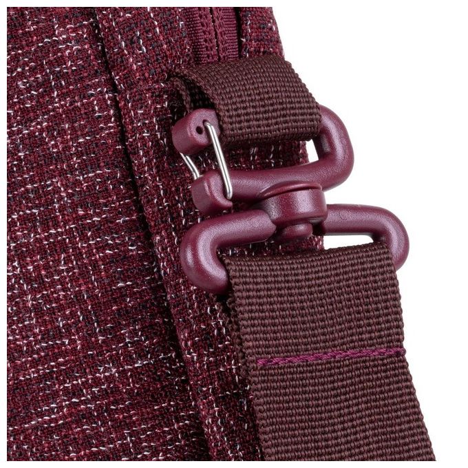Rivacase Borsa per Notebook 14'' Burgundy Red