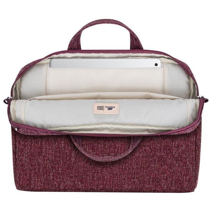 Rivacase Borsa per Notebook 14'' Burgundy Red