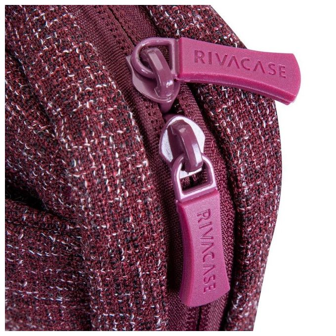Rivacase Borsa per Notebook 14'' Burgundy Red