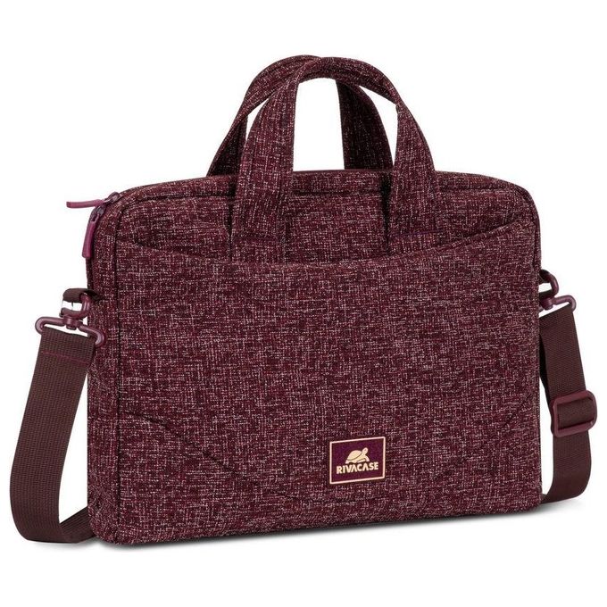 Rivacase Borsa per Notebook 14'' Burgundy Red