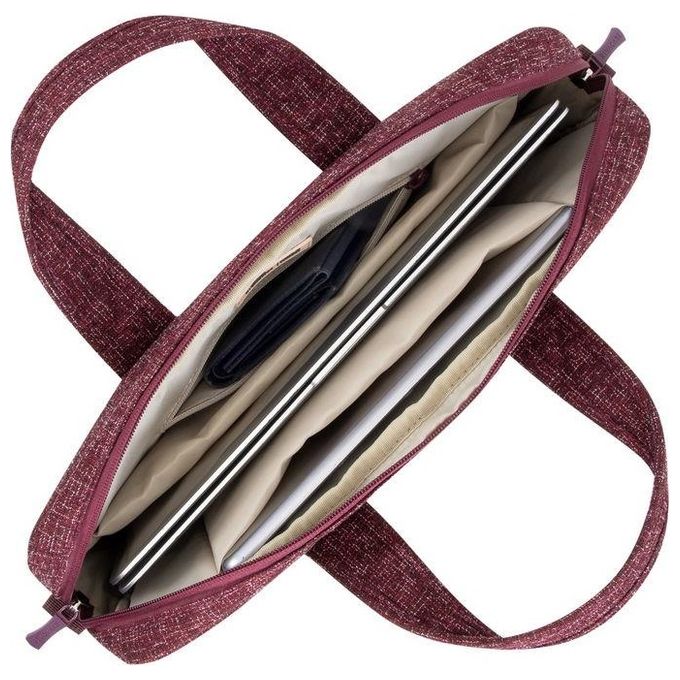Rivacase Borsa per Notebook 14'' Burgundy Red