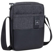 Rivacase Crossbody Bag per Tablet 11'' Nero Melange