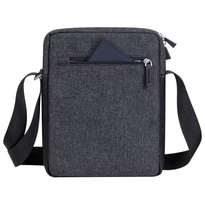 Rivacase Crossbody Bag per Tablet 11'' Nero Melange
