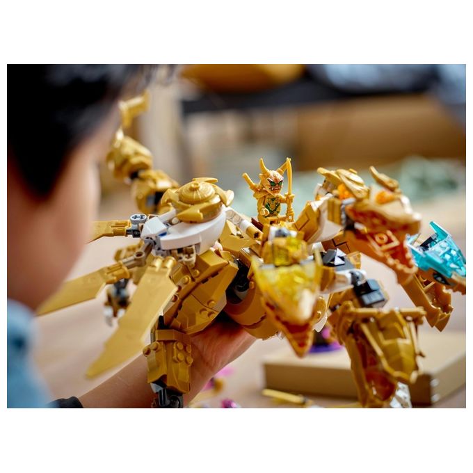 LEGO Ultra drago d'oro di Lloyd