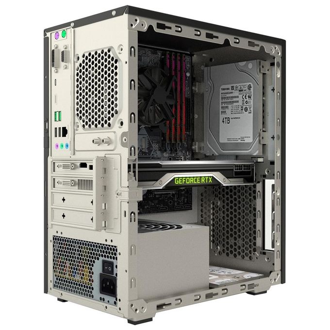 ITek SMALLCOM-P Mini Tower Nero