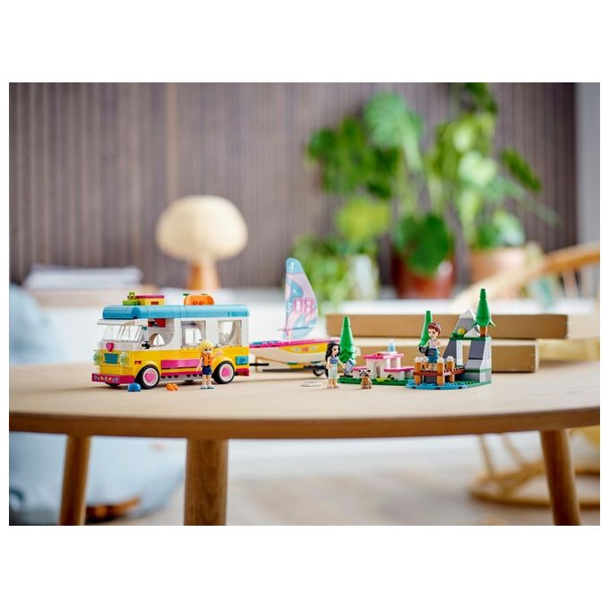 LEGO Friends Camper Van nel Bosco con Barca a Vela