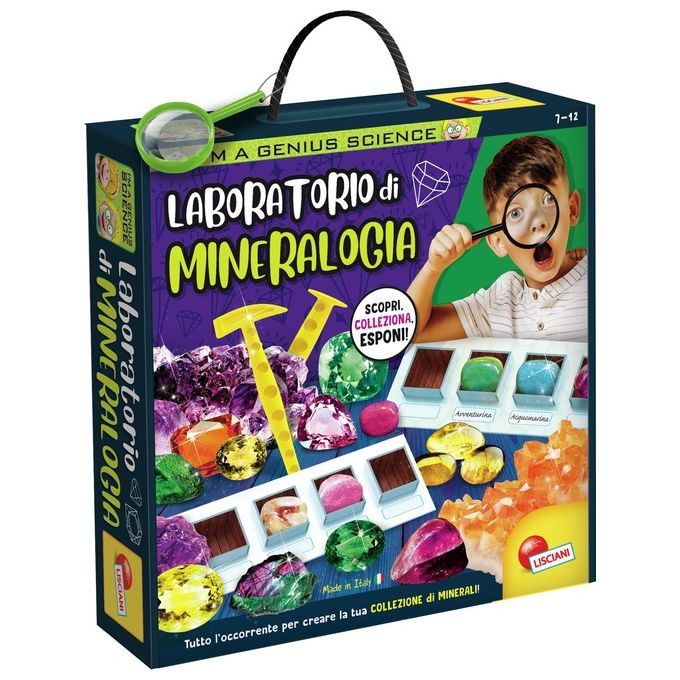 Lisciani Giochi I'm a Genius Laboratorio di Mineralogia