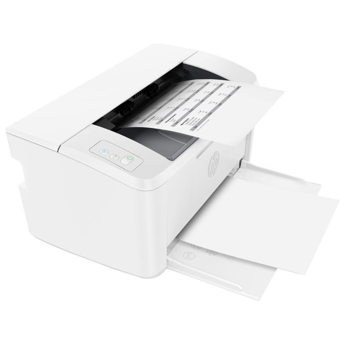 HP LaserJet M110we 7MD66E, Stampante a Singola Funzione Laser A4 Monocromatica, Stampa Fronte e Retro Manuale in b-n, 20 ppm, Wi-Fi, HP Smart, 6 Mesi di Piano Toner Instant Ink incluso con HP+, Bianca