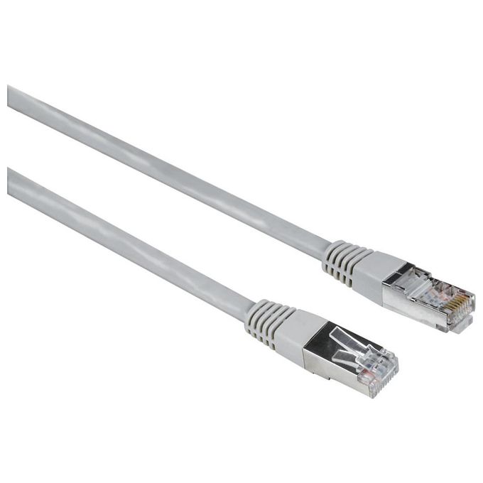 Hama Cavo di Rete Grigio 10mt Cat5e F-Utp (Ftp)