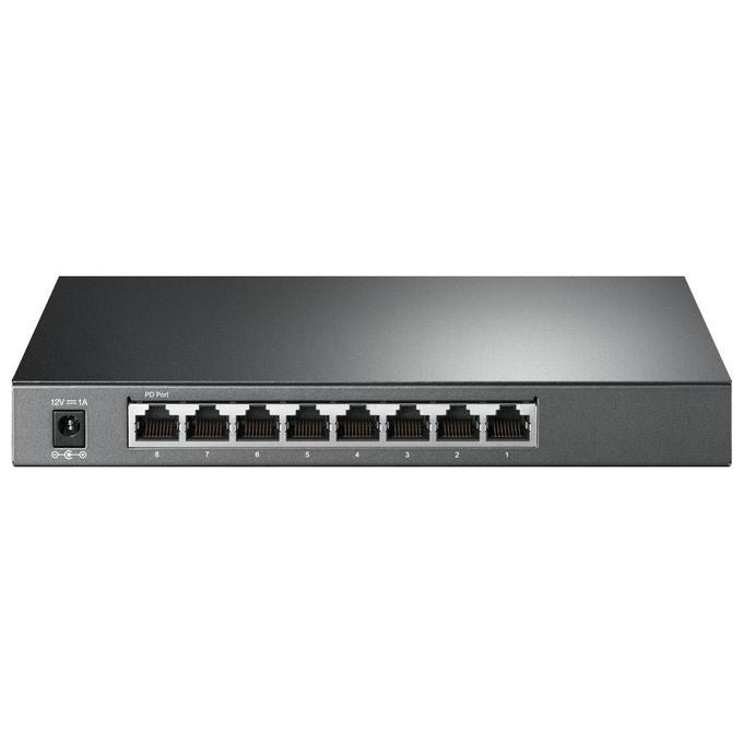 Tp-Link TL-SG2008 Omada Switch 8 Porte Gestito Gigabit Ethernet 10-100-1000 Nero