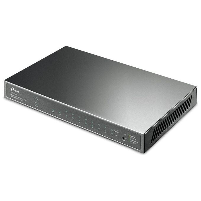 Tp-Link TL-SG2008 Omada Switch 8 Porte Gestito Gigabit Ethernet 10-100-1000 Nero