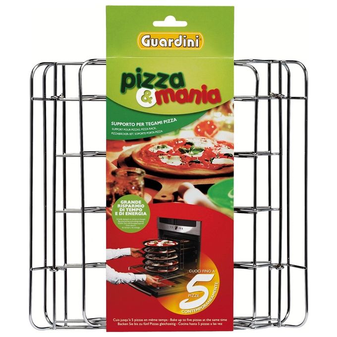 Guardini Griglia Porta Pizze per una Cottura Perfetta in Casa Garantita per Risultati Ottimali nella Preparazione delle Tue Specialita' Culinarie