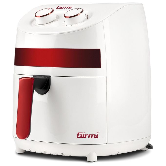 Girmi FG9301 EcoFrit Compact Friggitrice ad Aria 3,2 Litri 1000W Bianco