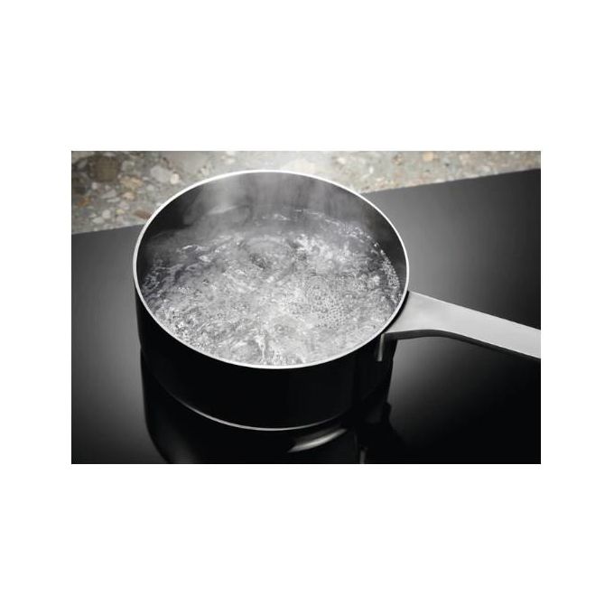 Electrolux LIL61443C Serie 300 - Piano cottura a induzione, 59 cm, 4 zone, riscaldamento rapido, vetroceramica, Nero