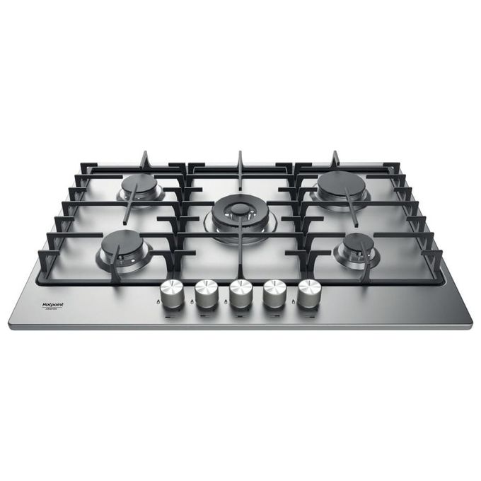 Hotpoint PPH 75G D-IX Piano Cottura a Gas 5 Zone 73cm  Inox