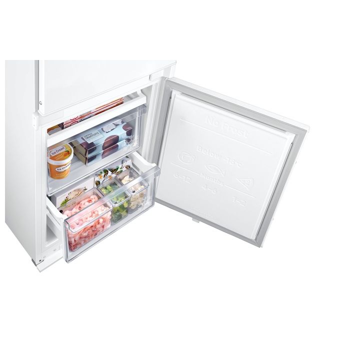 Samsung BRB26600FWW-EFf Frigorifero Combinato da Incasso Total No Frost 267 Litri Classe Energetica F