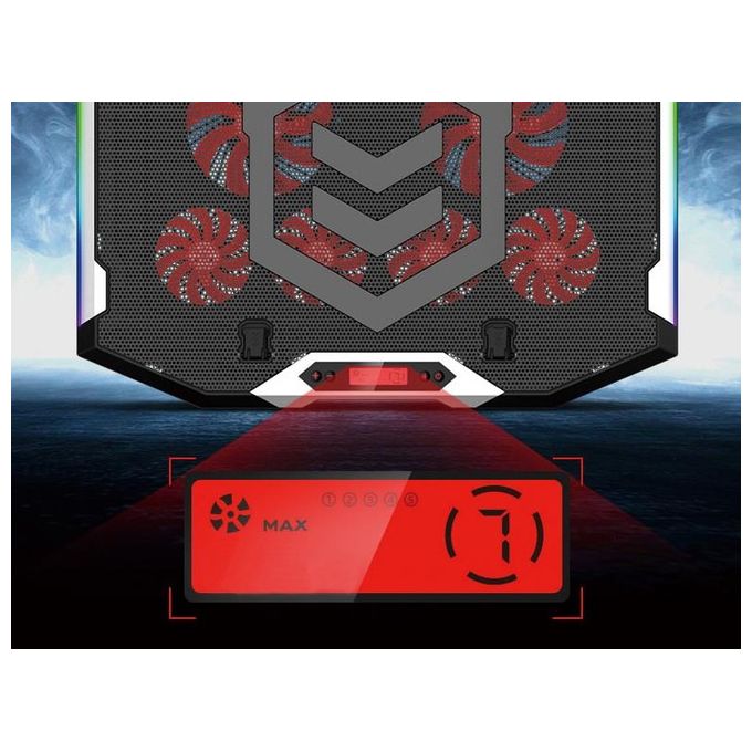 Conceptronic THYIA01B Base di Raffreddamento per Notebook 17'' Grigio
