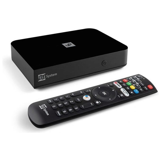 Telesystem Smartbox Android Ts Up 4k T2-s2 Hevc Android Google Assitance