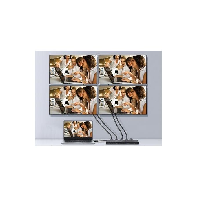 Conceptronic Splitter Hdmi a 2 Porte 4K