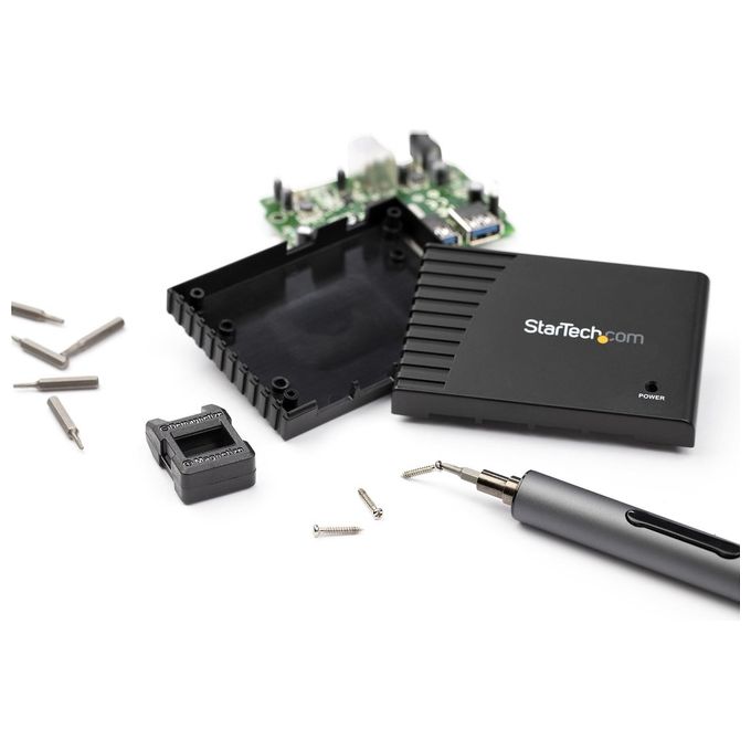 StarTech.com Cacciavite di Precisione Elettrico Cordless 4mm 0.35 Nm 2 Batterie