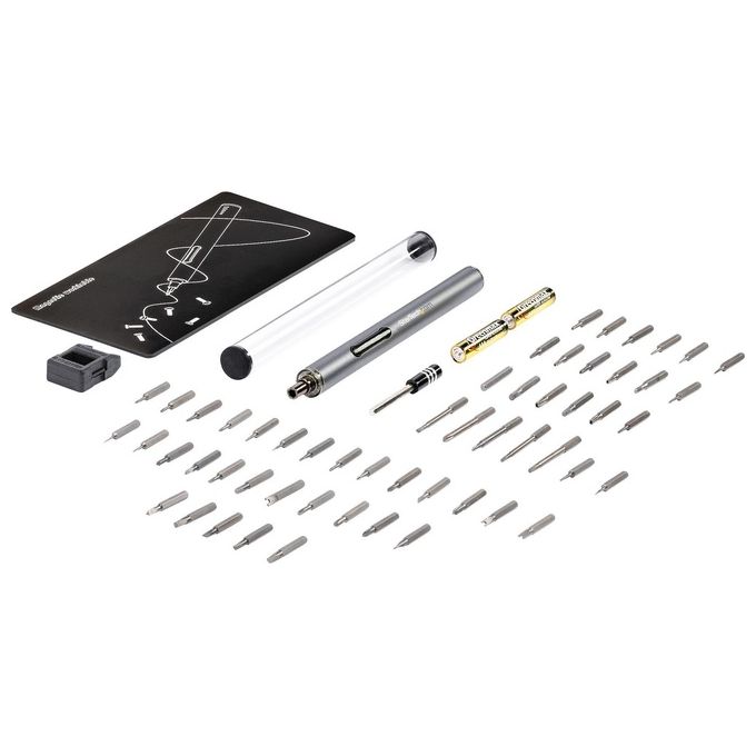 StarTech.com Cacciavite di Precisione Elettrico Cordless 4mm 0.35 Nm 2 Batterie