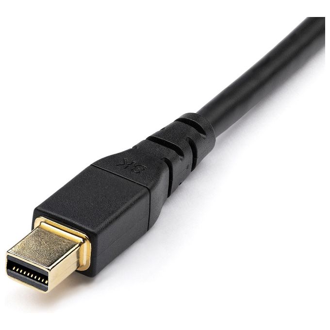 StarTech.com Cavo da Mini Displayport a Displayport 1.4 Certificato Vesa da 1mt 8k 60hz Hbr3 Hdr