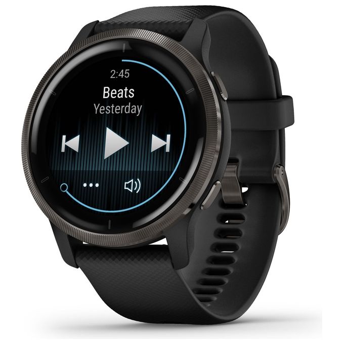 Garmin Venu 2 45mm 1.3'' Amoled GPS Sport Salute Notifiche Slate - Black