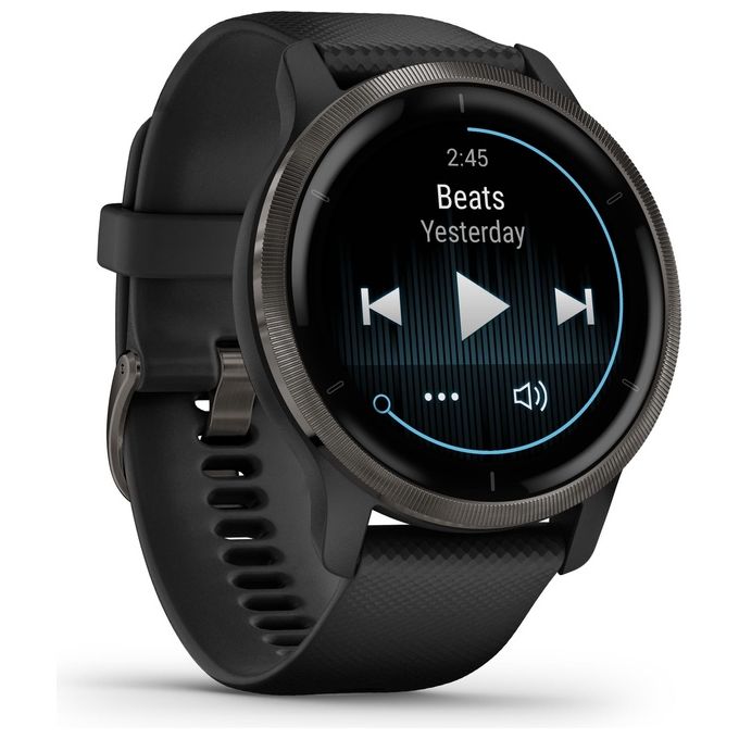Garmin Venu 2 45mm 1.3'' Amoled GPS Sport Salute Notifiche Slate - Black
