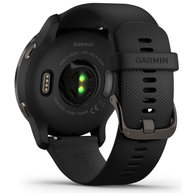 Garmin Venu 2 45mm 1.3'' Amoled GPS Sport Salute Notifiche Slate - Black