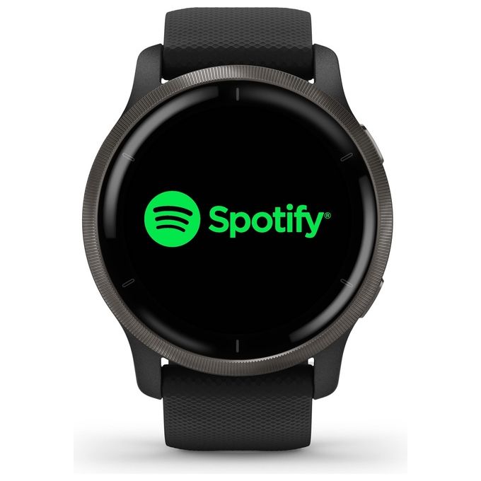 Garmin Venu 2 45mm 1.3'' Amoled GPS Sport Salute Notifiche Slate - Black