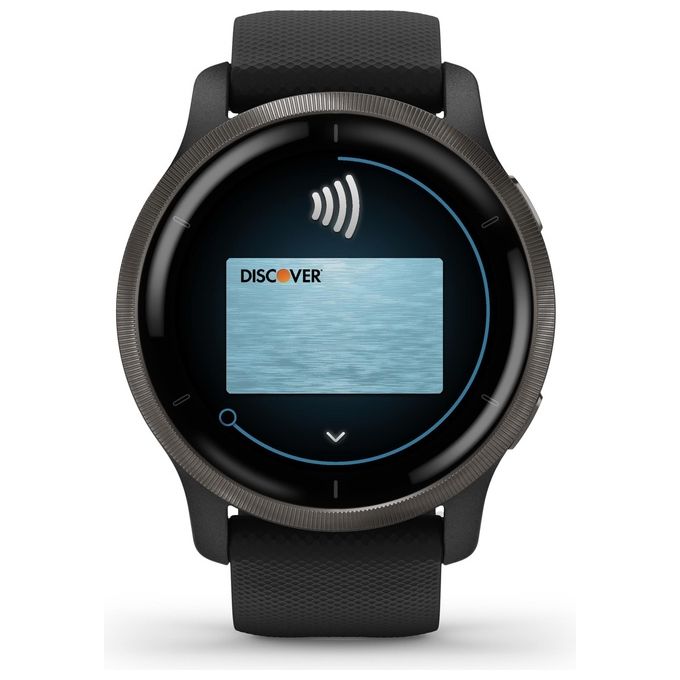 Garmin Venu 2 45mm 1.3'' Amoled GPS Sport Salute Notifiche Slate - Black