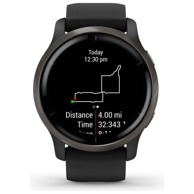 Garmin Venu 2 45mm 1.3'' Amoled GPS Sport Salute Notifiche Slate - Black