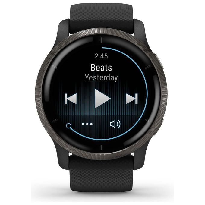 Garmin Venu 2 45mm 1.3'' Amoled GPS Sport Salute Notifiche Slate - Black