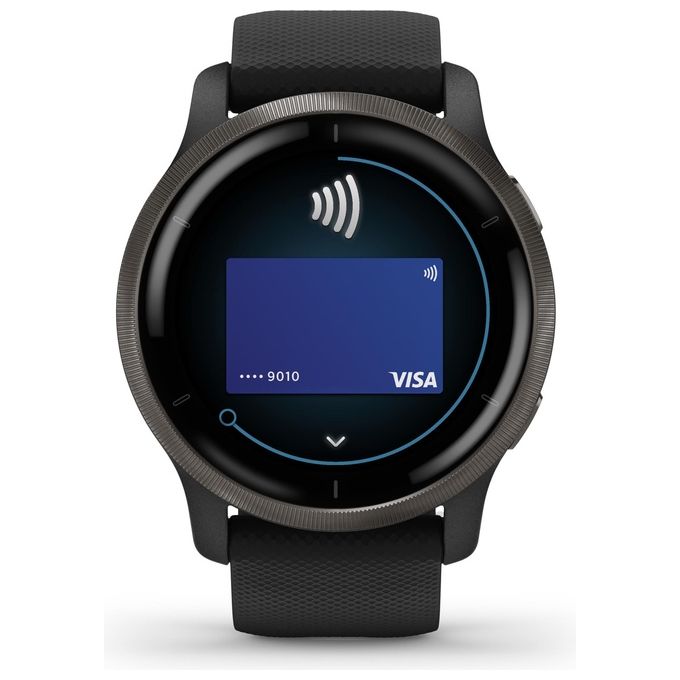 Garmin Venu 2 45mm 1.3'' Amoled GPS Sport Salute Notifiche Slate - Black