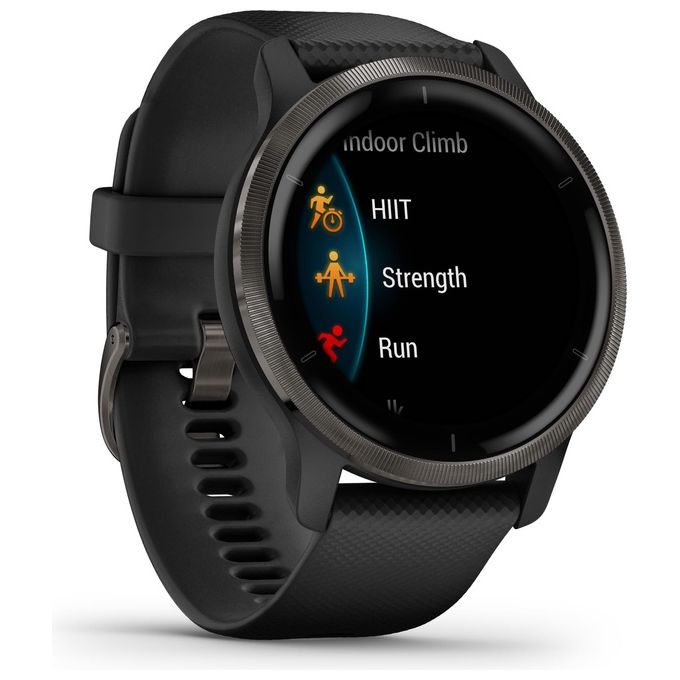 Garmin Venu 2 45mm 1.3'' Amoled GPS Sport Salute Notifiche Slate - Black