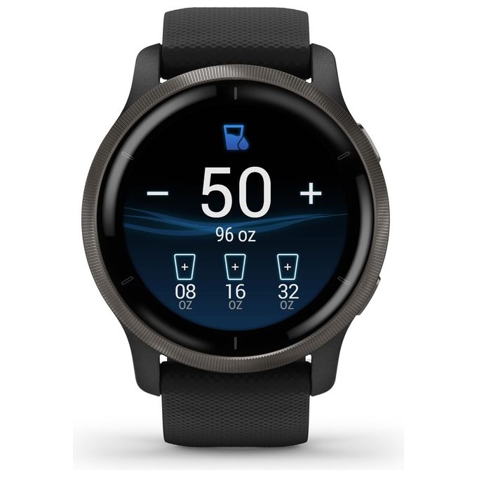 Garmin Venu 2 45mm 1.3'' Amoled GPS Sport Salute Notifiche Slate - Black