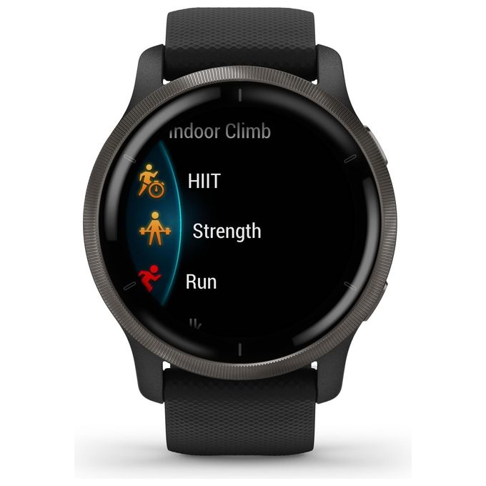 Garmin Venu 2 45mm 1.3'' Amoled GPS Sport Salute Notifiche Slate - Black
