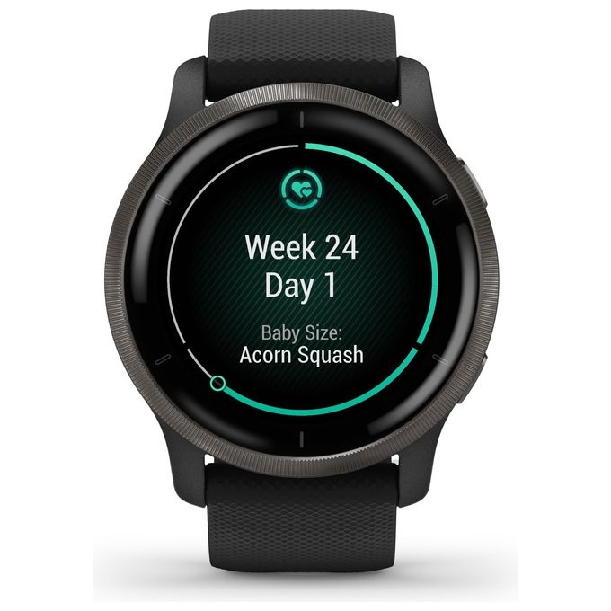 Garmin Venu 2 45mm 1.3'' Amoled GPS Sport Salute Notifiche Slate - Black