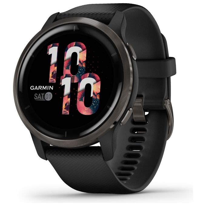 [ComeNuovo] Garmin Venu 2 45mm 1.3'' Amoled GPS Sport Salute Notifiche Slate - Black