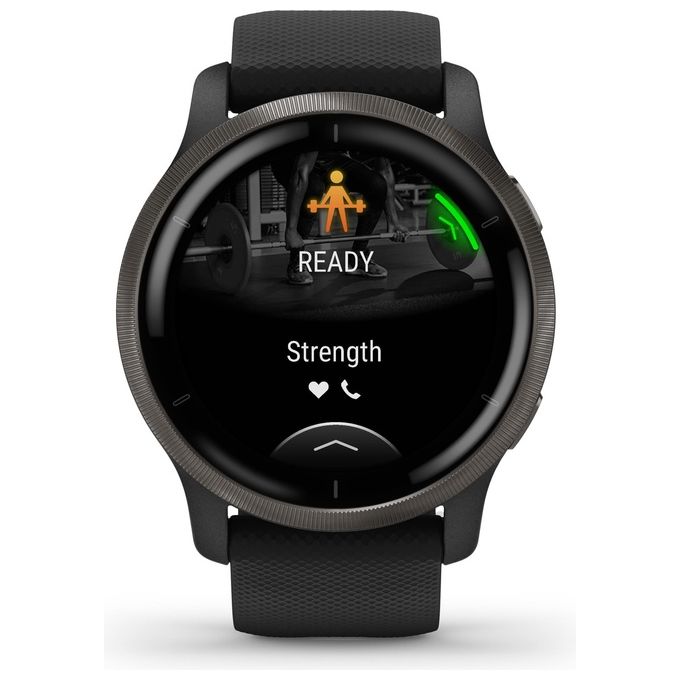 Garmin Venu 2 45mm 1.3'' Amoled GPS Sport Salute Notifiche Slate - Black