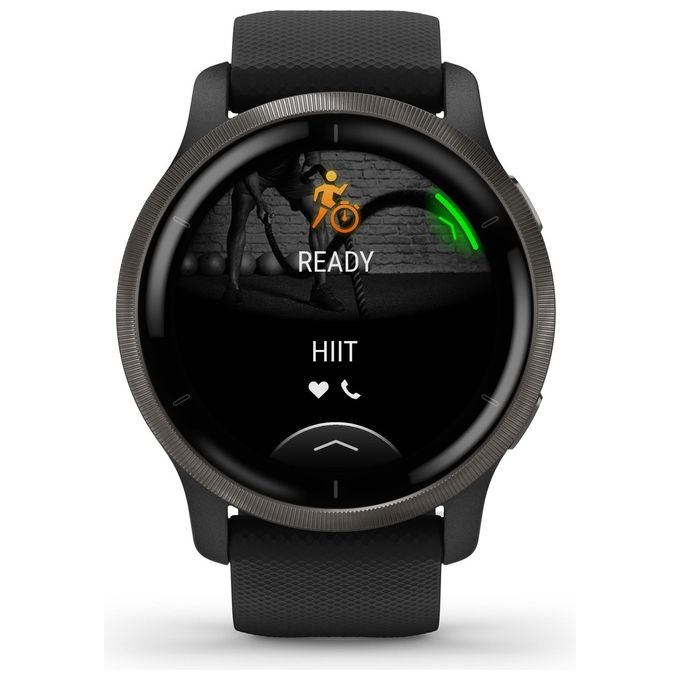 Garmin Venu 2 45mm 1.3'' Amoled GPS Sport Salute Notifiche Slate - Black