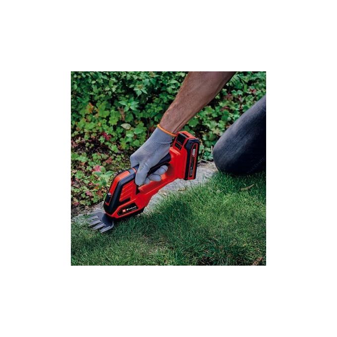 Einhell cesoia per erba cordless gecg 18100 18v ioni di litio lama 8mm