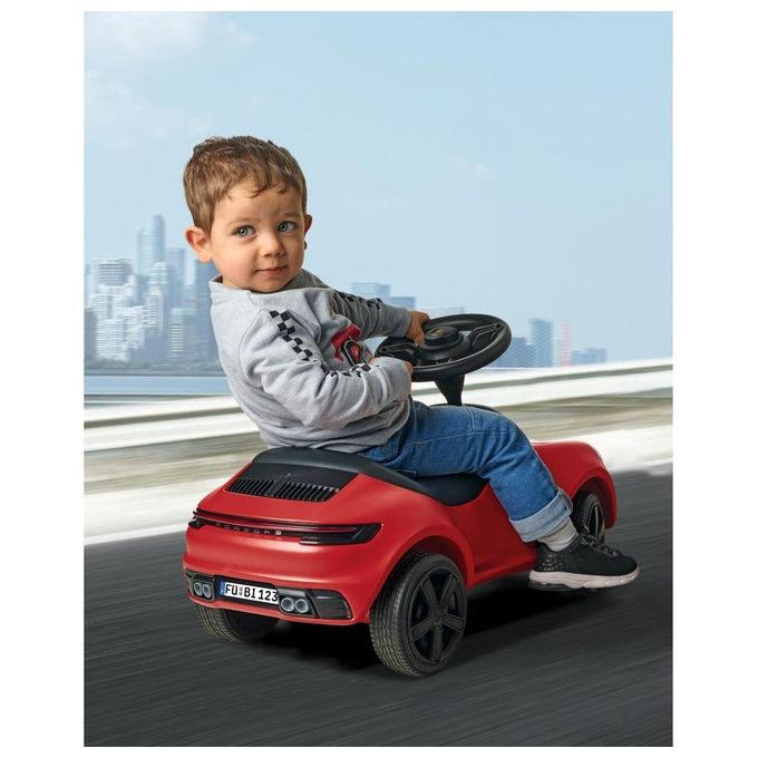 BIG Big Baby Porsche 911 Gioco Interattivo per Neonati Caratterizzato da Design Accattivante e Funzionalita' Educative